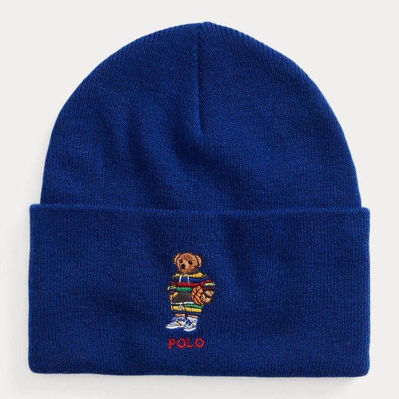 Polo Ralph Lauren Active Bear Rib-Knit Beanie